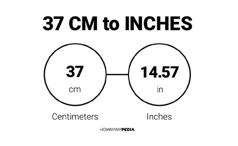 37cm in inches - Let's convert 0.213910763 ft to in by multiply the value by 12 since 1 foot = 12 inches. 1 + 0.213910763 * 12 = 1 ft and 2.566929156 inches. Now, we have rounded number as 1'3" height or 37 centimeter(s) 37 Centimeter to Meter. Since 1 cm equal to 0.01 Meter. You can multiply the Centimeter value by 0.01. ( or 1 m = 100 cm ) 37 Centimeter = 0. ...